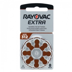Baterie do naslouchadel Rayovac Extra PR41 (A312, B3124, L312ZA) 8ks