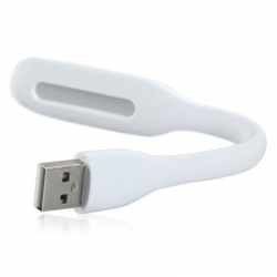USB LED lampička bílá 