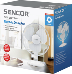 Stolní ventilátor SENCOR SFE 3027WH-EUE3