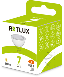 LED žárovka Retlux RLL 420 GU5.3 7 W