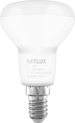 LED žárovka E14 6W teplá bílá RETLUX RLL 421