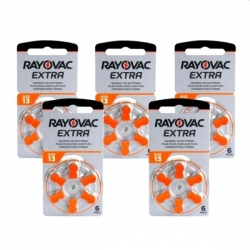 Baterie do naslouchadel Rayovac Extra PR48 (A13, Size 13,13AU, DA13, 13HPX, ZA13, PR13H) 30ks