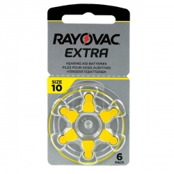 Baterie do naslouchadel Rayovac Extra 10 6ks