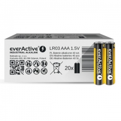 EverActive Industrial Alkaline baterie AAA (LR03) 40ks