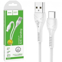 USB Type-C kabel Hoco Cool X37 3A 1m