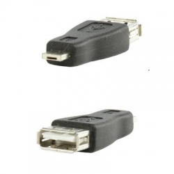 USB redukce USB A samice - Micro USB samec