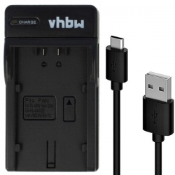 USB nabíječka pro Panasonic VW-VBD29 VW-VBD58 VW-VBD78
