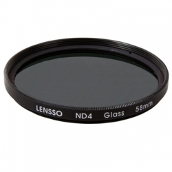 LENSSO ND4 filtr 58mm  