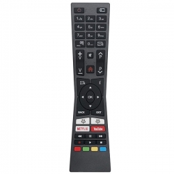 JVC RM-C3331 RM-C3337 náhradní dálkový ovladač s tlačítkem Netflix DLT