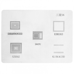 Matrice (šablony pro BGA spoje) chipsetu pro Samsung Galaxy S6