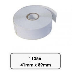 Kompatibilní papírové štítky pro Dymo 11356, 41mm x 89mm, 300ks, bulk