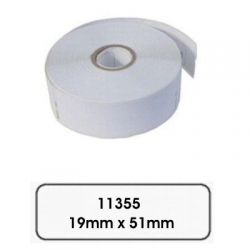 Kompatibilní papírové štítky pro Dymo 11355, 19mm x 51mm, 500ks, bulk